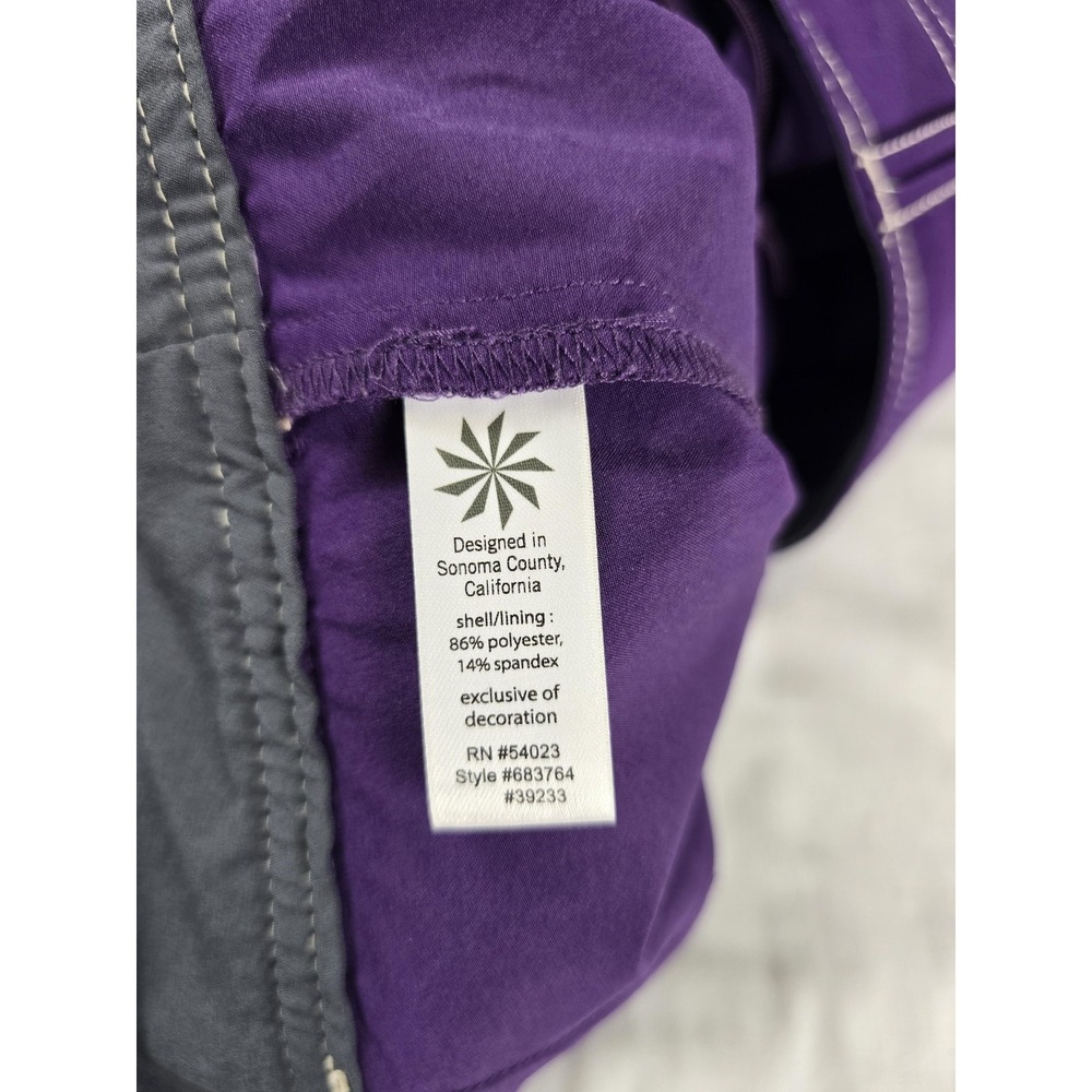 Athleta Skort Womens 10P Purple Stretch Athletic Lined Pockets Petites Golf - Picture 6 of 9
